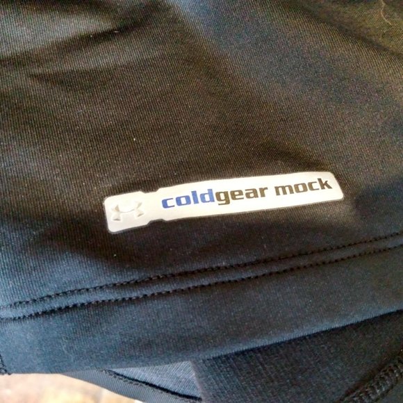 Under Armour Cold Gear Black Long Sleeve Shirt XL - Picture 3 of 6
